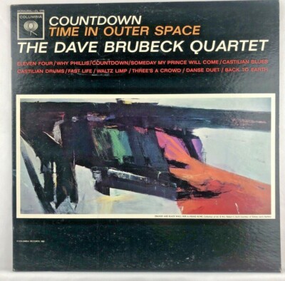 Countdown Time In Outer Space The Dave Brubeck Quartet jazz 2-EYE LP VINYL ALBUM