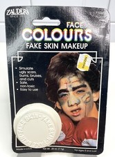 NOS Vintage Zauders Face Colours Fake Skin Makeup NIP Zauder Bros Made in USA