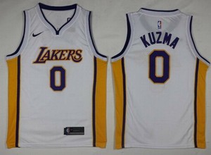 kuzma white lakers jersey