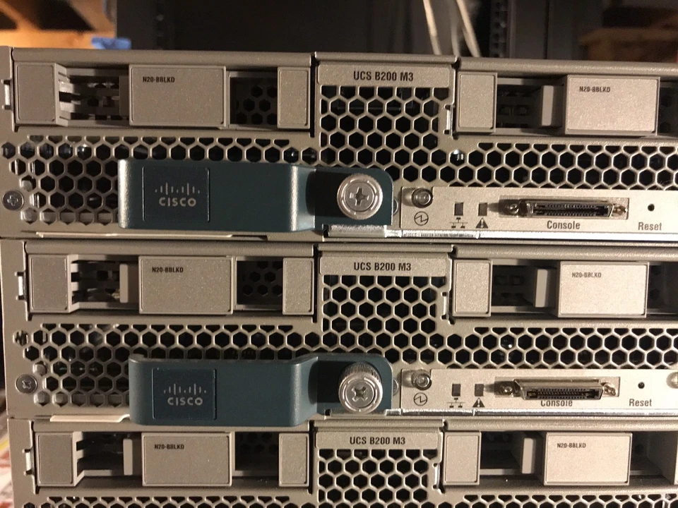 Lot of 8 Cisco B200 M3 16x E5-2670V2 1024GB Ram Blade Servers VIC1240 14900R - Image 3 of 4