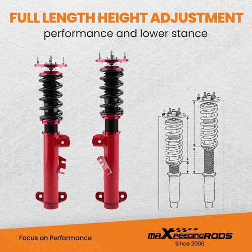 Amortisseurs Combinés Filetés for BMW 3 Series E36 Berline 1990-1998 316 323 325 - Imagen 4 de 11