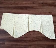 John Lennon Carters Window Valance Yellow Real Love Musical Parade Nursery