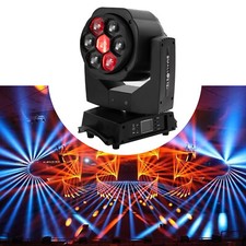 Full RGBW 7 Bee Eye DMX Moving Head Stage Light Beam Zoom Wash Floor Effect 150W