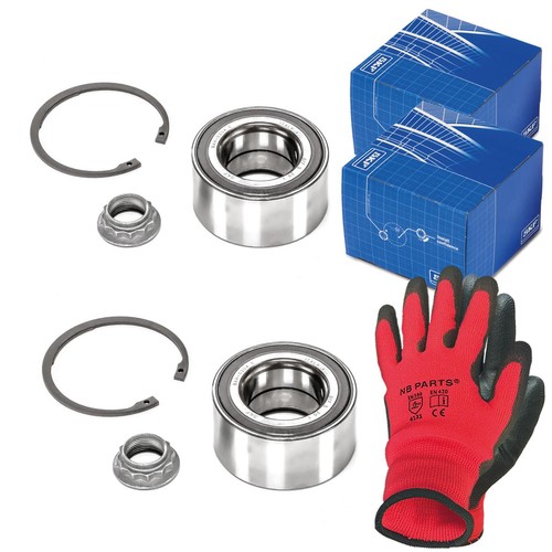 Kit De 2 Roulements De Roue Arrière NK Pour Renault 25 Et Espace - Dimensions Techniques Incluses