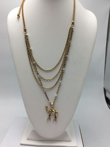 34,50 $ Lucky Brand Kamel Kette Halskette zweifarbig. #L98 - Bild 3 von 8