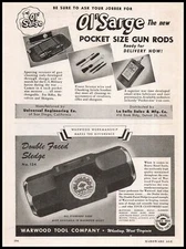 1946 Warwood Tool Co Wheeling West Virginia No. 134 Double Faced Sledge Print Ad
