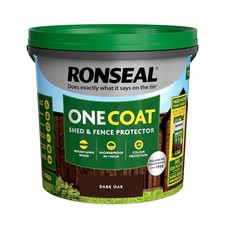 Ronseal Exterior Wood Paint One Coat Fence Life Rough Sawn Shed Garden Timber