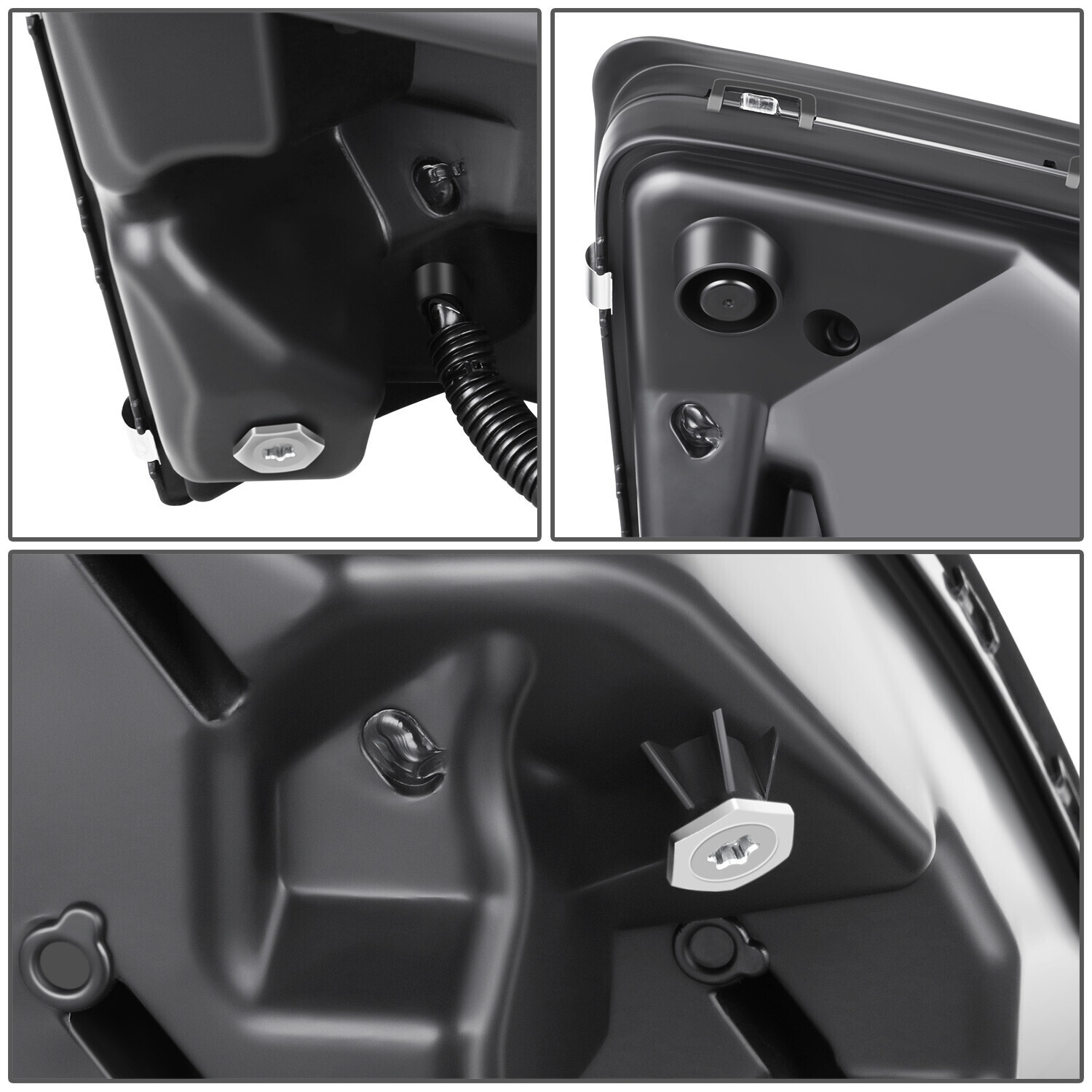 For 2018-2024 Volvo VN/VNL 300/400/430/630 Chrome/Amber LED Reflector Headlights