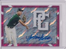 Dom Hellman 2021 Leaf Perfect Game Marble Auto BA-DH1,  1/1