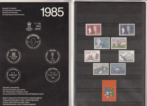 GREENLAND LOT OF 24 YEARPACKS from 1977-2000 AFA c.v. DKK 5,770 (€773/$897) - Picture 9 of 24