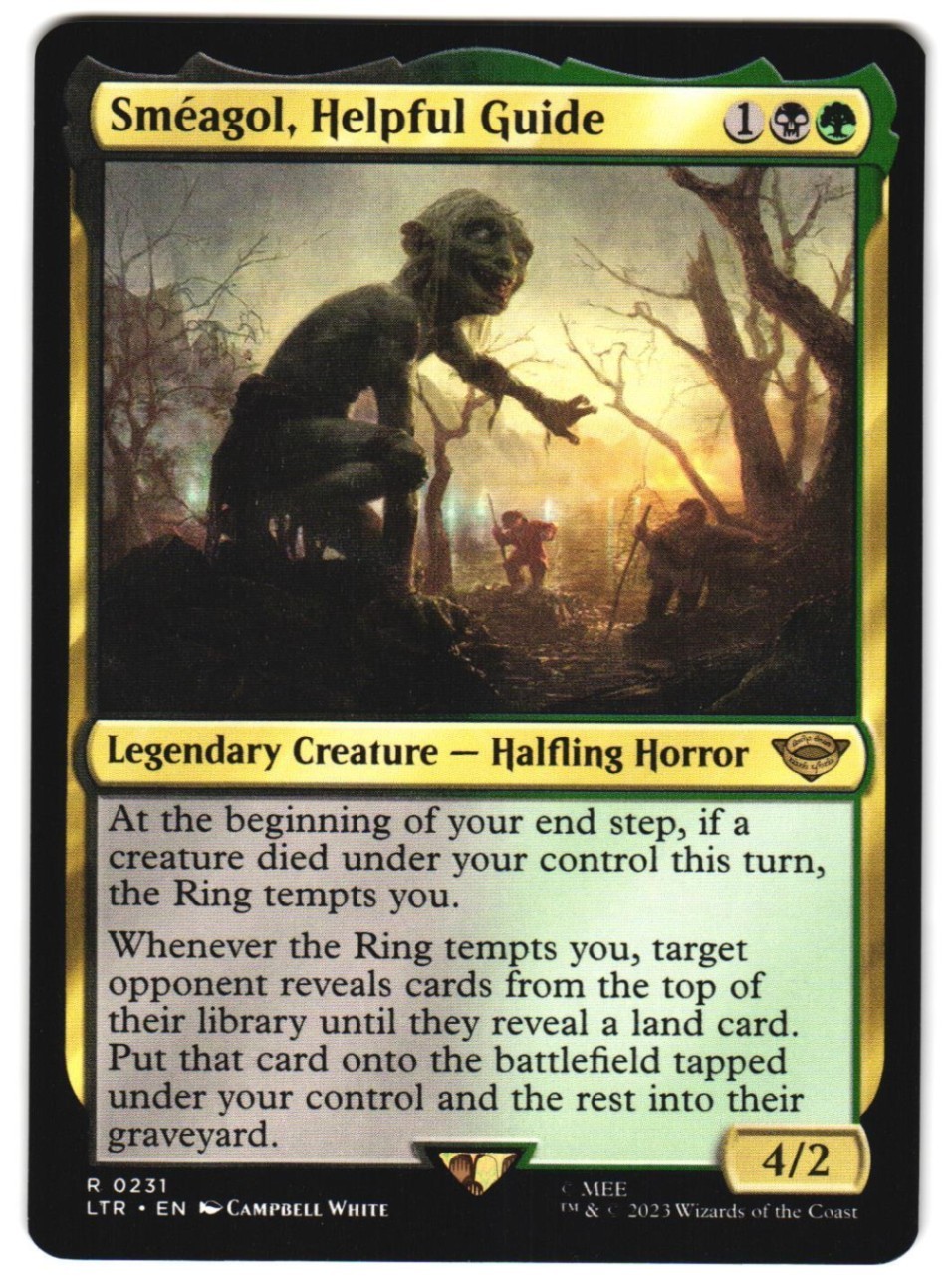 Smeagol, Helpful Guide 231 The Lord of the Rings: Tales of Middle-Earth NM MTG