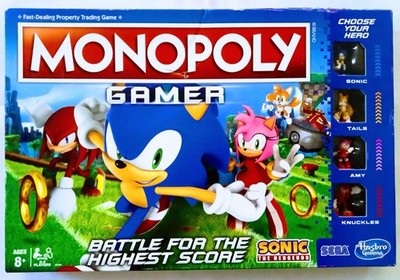 Monopoly Gamer: Sonic the Hedgehog Game Replacement Pieces Or Entire Game