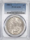 1880-O PCGS AU50 Morgan Silver Dollar Almost Uncirculated
