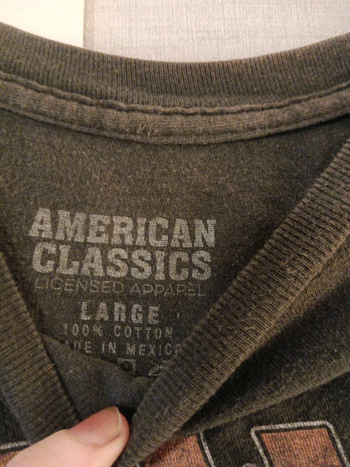 Camiseta Pink Floyd Unisex Gráfica Animales Púrpura Envejecidos Para Hombre Talla M/L Foto 2 de 4