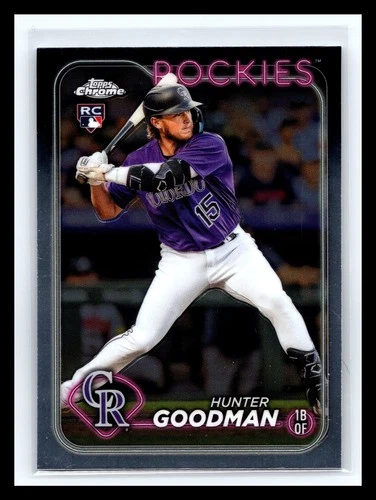 2024 Topps Chrome - Hunter Goodman #99 (RC)