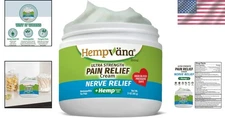 Hempvana Ultra-Strength Nerve Relief Cream w/100% Pure Hemp Seed Oil AS-SEEN-...