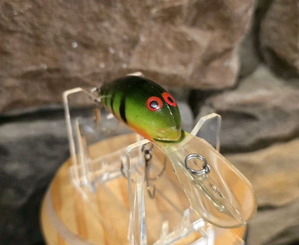 Bill Norman Lures Deep Big/Super Scooper Fire Tiger Crankbait Lure 2.25" 12g - Image 2 of 4