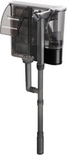 HOB Aquarium Filter with UV Sterilizer, 30-50 Gallon  2000mL chamber, adjustabl