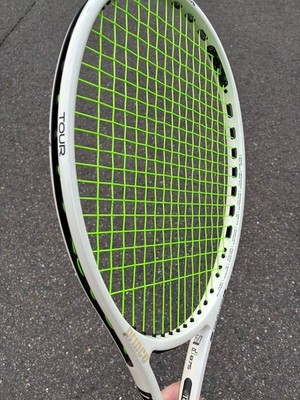 Prince TOUR O3 100 G3 Tennis Racket 290g Leather Grip Used White