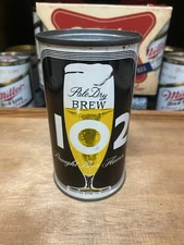 Brew 102 Flat Top Beer Can Maier Brewing Co Los Angeles Ca Old Vintage