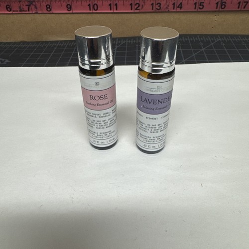 Morgan Childs (2) Essential Oils : ROSE .33fl /10mL And  LAVENDER .33fl / 10mL