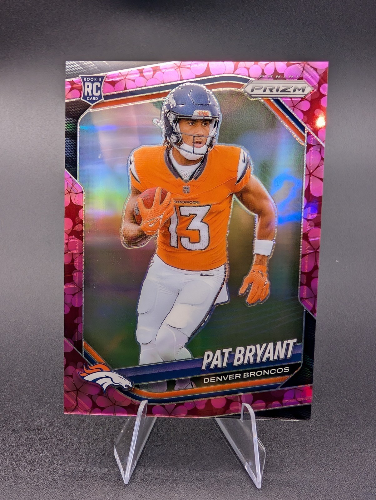2025 PANINI PRIZM PAT BRYANT * Plum Blossom* RC ROOKIE #/8 SSP BRONCOS