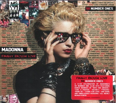 Madonna Endlich genug Liebe Triple CD Europa Warner 2022 3 CD Set. 0603497839773