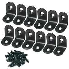 Corner Brace Right Angle Bracket Stainless Steel Black Corner Braces Joint Right