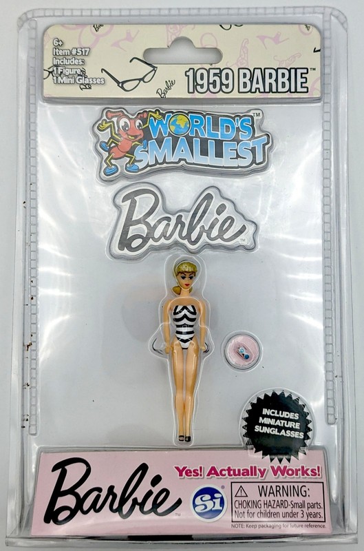 World's Smallest Barbie | 1959 Original Barbie #517 | New & Still Sealed
