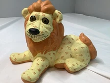 Kimble Mold Corp Lion Bank 1985-86 Yvonne Piggy Bank Ceramic 