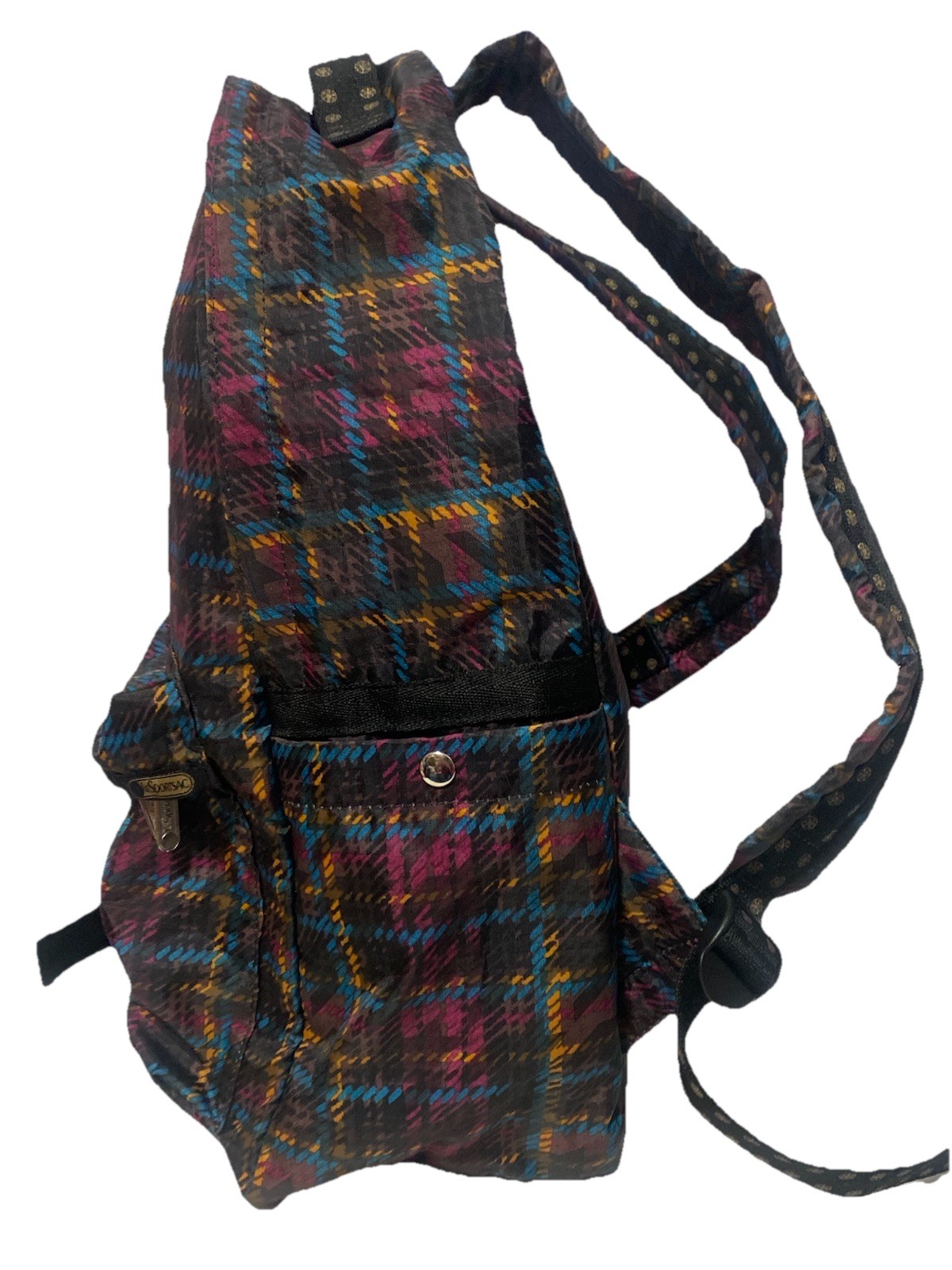 LeSportsac Running Weave Basic Backpack Festive 8… - image 11
