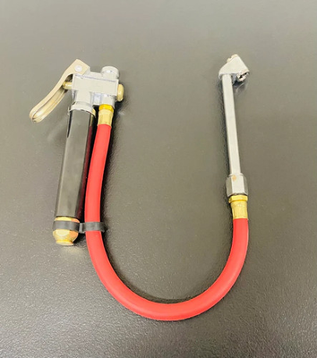 #ad Air Tire Inflator with Pressure Gauge Dual Chuck Air Tire Pressure Filler Tools $14.85