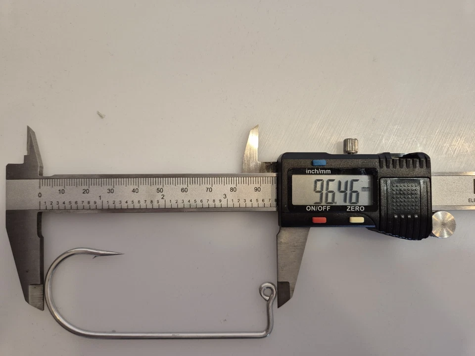 5 Stück Jigköpfe 90gr. Owner 10/0 Norwegen, Irland, Dorsch, Heilbutt - Bild 2 von 4