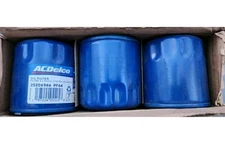 3 Pack GM ACDelco PF64 Engine Oil Filter CASE 25206966