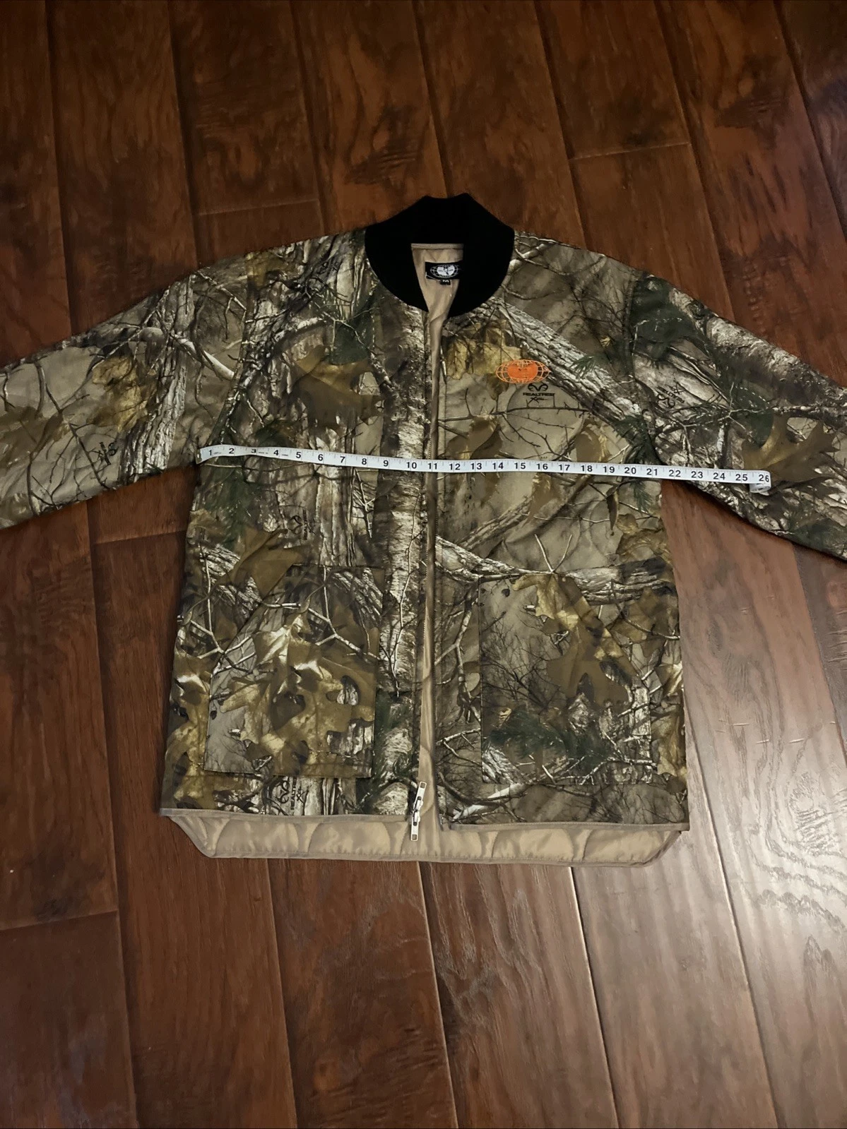 Wu Wear Real Tree Quilted Bomber Jacket Size Medium New Without Tags Rare DS 90s - product detail image 1