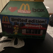 McDonald's Cactus Jack Plant Flea Market Travis Scott Toys