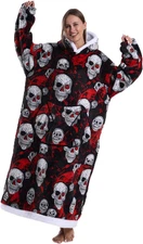 Wearable Blanket Hoodie for Women - Ultra Soft Blanket Hoodies for Women & Men C