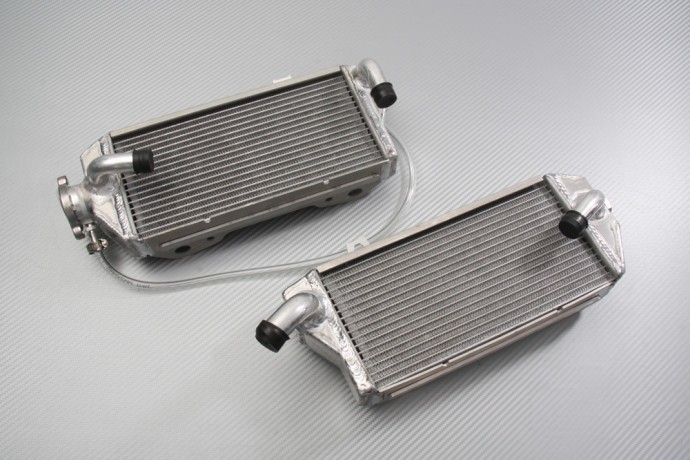 Radiateurs à eau Kawasaki KX450X 24-26 alu renforcé moto cross enduro