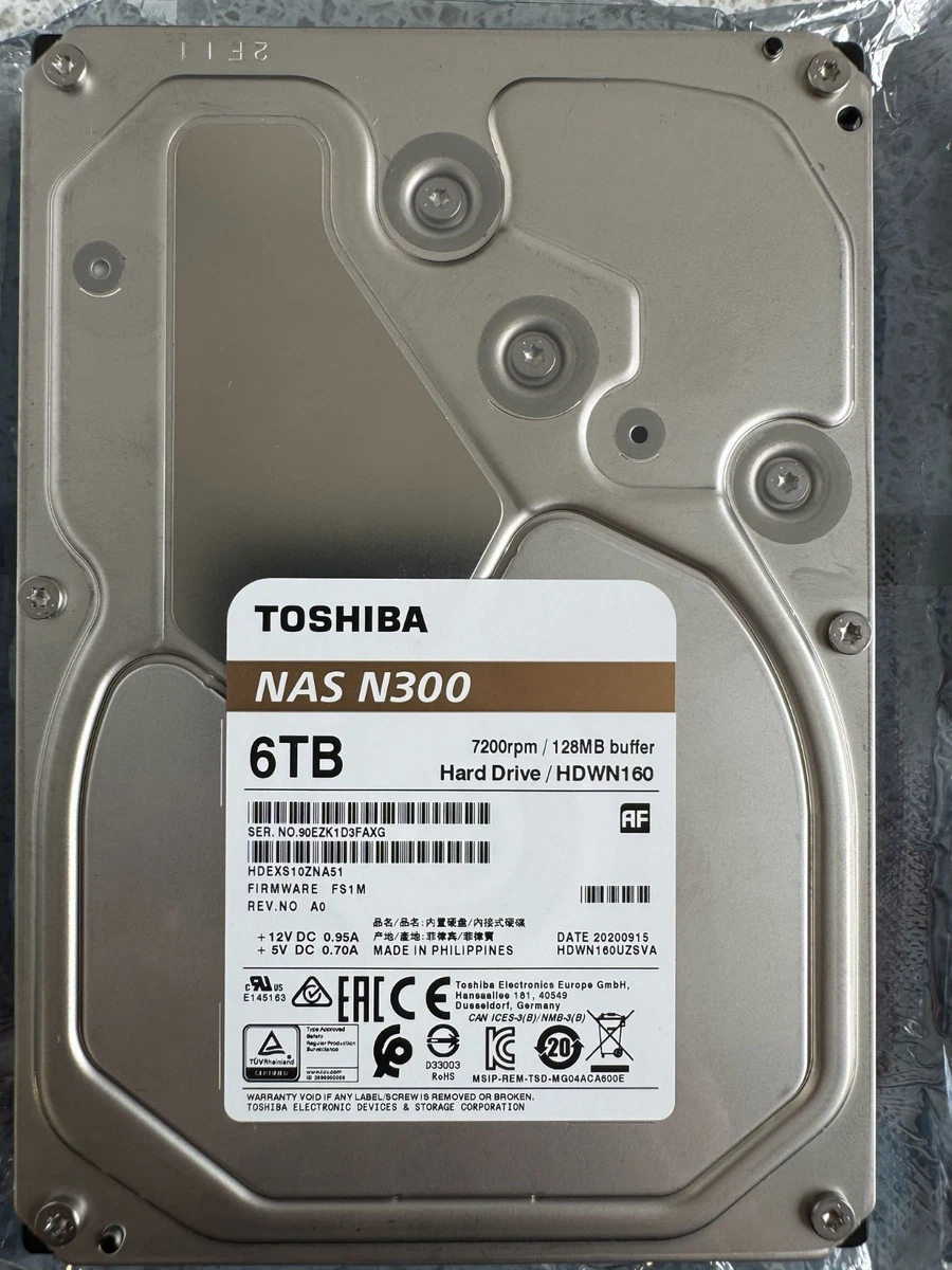 K5082263 TOSHIBA 6TB SAS 3.5インチ HDD 2点【中古動作品】 【公式通販】