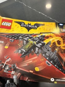 LEGO The LEGO Batman Movie: The Batwing (70916) Retired Incomplete w/ Box