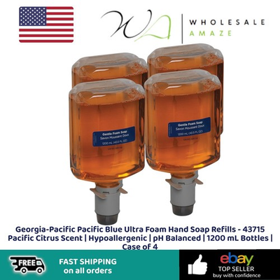 #ad Georgia Pacific Pacific Blue Ultra Foam Hand Soap Refills 43715 Pacific Citrus $54.99