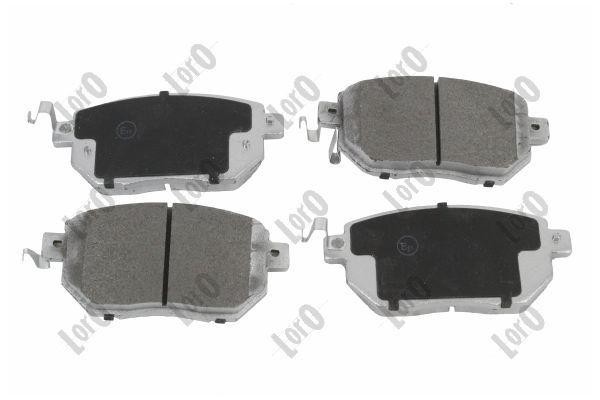 ABAKUS Brake Pad Set Disc Brake 231-01-266 For Infiniti Nissan Reinforced