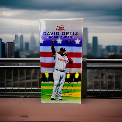 David Ortiz  This Is Our F^C%ING City  Limited Edition Bobblehead
