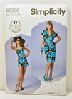 Simplicity Shorts Sarong Uncut Pattern S9290 E5 US Misses' & Petite Sz 14-22 B8