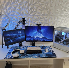 White RGB WIFI Gaming PC – Ryzen 5 3600 | RX 5600 XT | 16GB RAM | Liquid Cooled