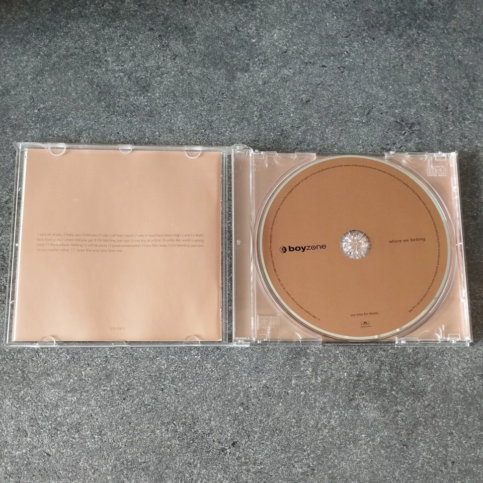 Boyzone - Where We Belong CD - Bild 2 von 4
