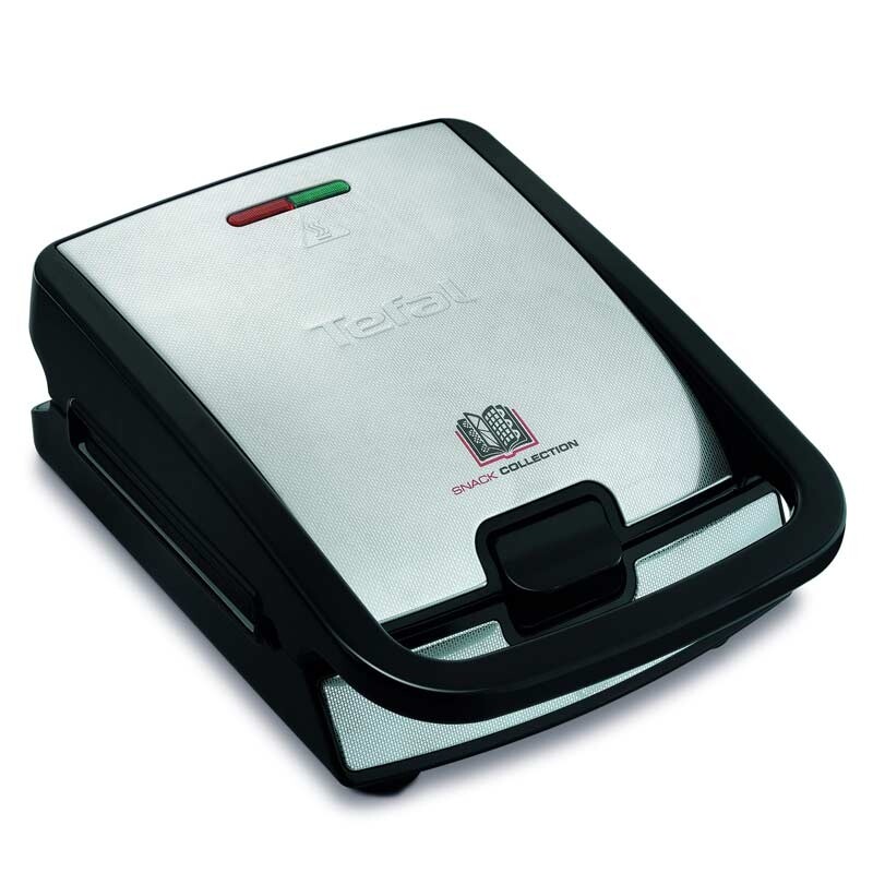 Tefal SW852D Snack Collection Waffeleisen und Sandwichmaker, Elektrogrill