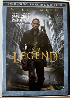 I Am Legend ~ DVD 2007 ~ 2-Disc WS Special Edition ~ Will Smith