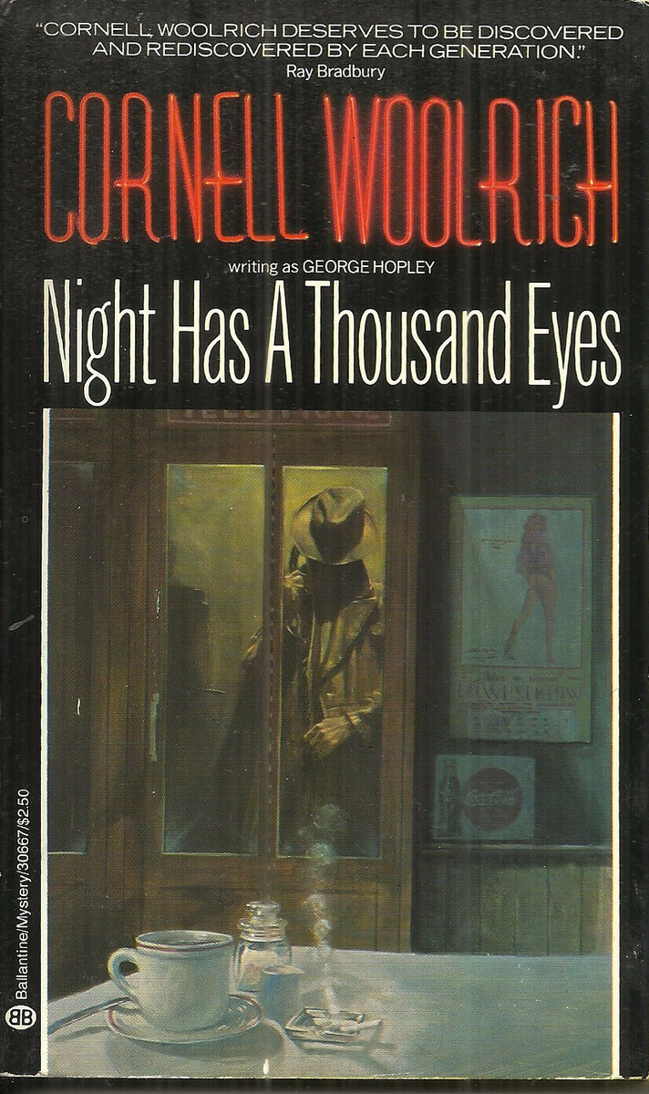 NIGHT HAS A THOUSAND EYES - Cornell Woolrich aka George Hopley