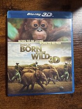 Born to Be Wild (3D Blu-ray/DVD, 2012, Includes Digital Copy)